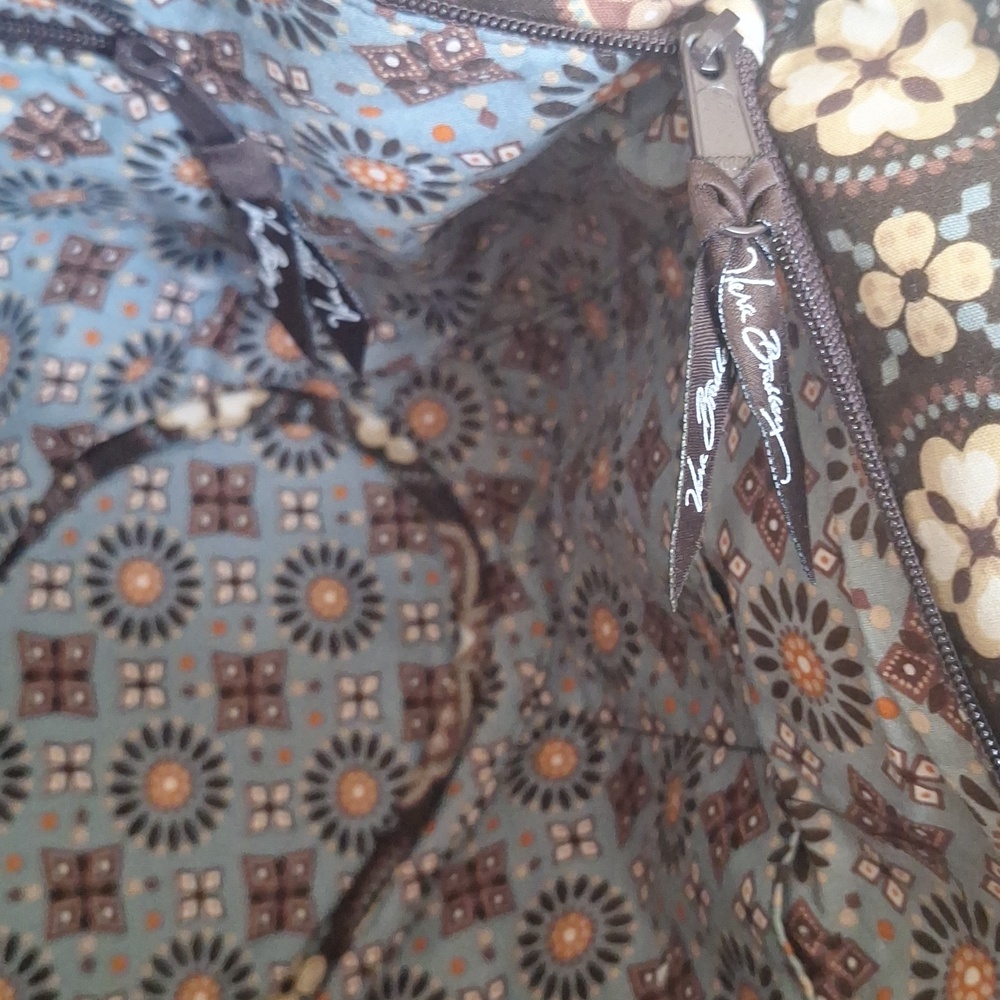 Vera Bradley Quilted Java Sunflower Shoulder Bag … - image 7